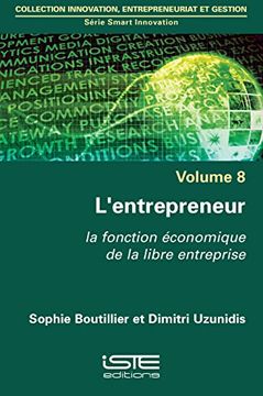 portada L'entrepreneur Volume 8, L'entrepreneur la Fonction Conomique de la Libre Entreprise