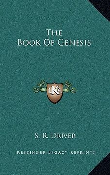portada the book of genesis (en Inglés)