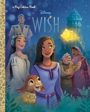 portada Disney Wish big Golden Book (en Inglés)