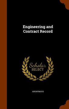 portada Engineering and Contract Record