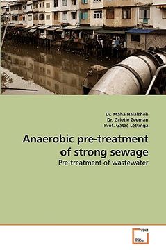 portada anaerobic pre-treatment of strong sewage