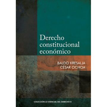 portada Derecho Constitucional Económico (in Spanish)
