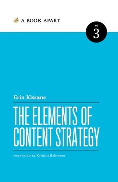 portada The Elements of Content Strategy (en Inglés)