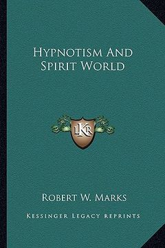 portada hypnotism and spirit world (en Inglés)