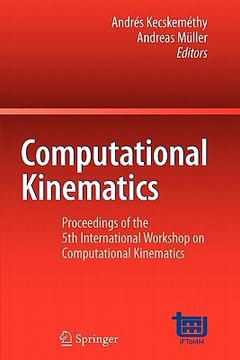 portada computational kinematics: proceedings of the 5th international workshop on computational kinematics