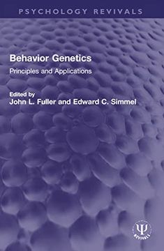 portada Behavior Genetics (Psychology Revivals) 