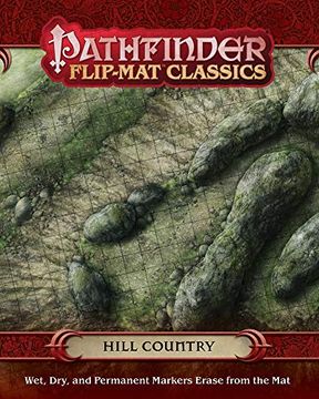 portada Pathfinder Flip-Mat Classics: Hill Country (en Inglés)