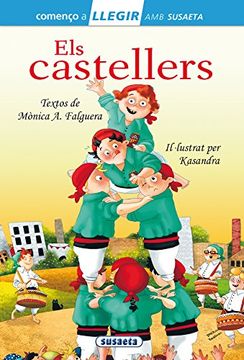portada Els Castellers (Llegir amb Susaeta - Nivel 1) (en Catalá)