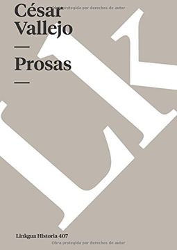 portada Prosas (Spanish Edition)