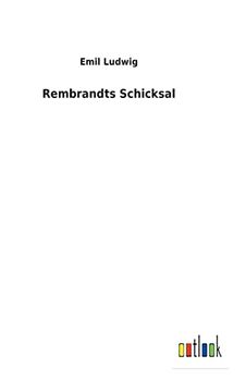 portada Rembrandts Schicksal (en Alemán)