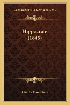 portada Hippocrate (1845) (in French)