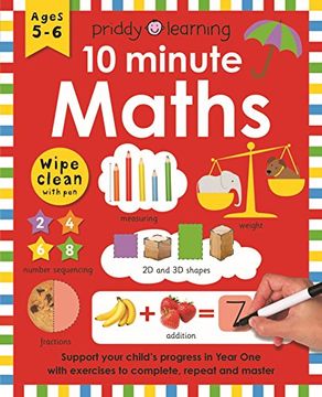 portada 10 Minute Maths (Wipe Clean Workbooks)