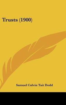 portada trusts (1900) (en Inglés)