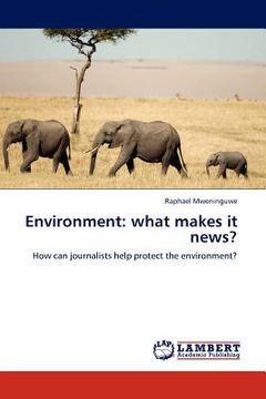 portada environment: what makes it news?