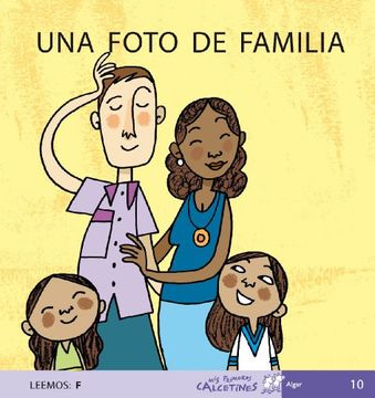 portada Mis Primeros Calcetines 10: Una Foto de Familia (Leemos: F). Mayúsculas (in Spanish)