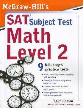 portada mcgraw-hill ` s sat subject test math level 2