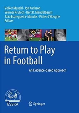 portada Return to Play in Football: An Evidence-Based Approach (en Inglés)