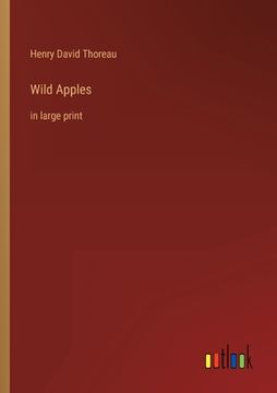 portada Wild Apples: in large print 