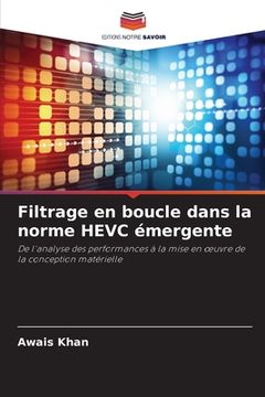 portada Filtrage en boucle dans la norme HEVC émergente (en Francés)