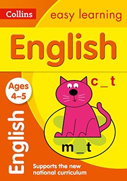 portada English Ages 4-5 (Collins Easy Learning Preschool)