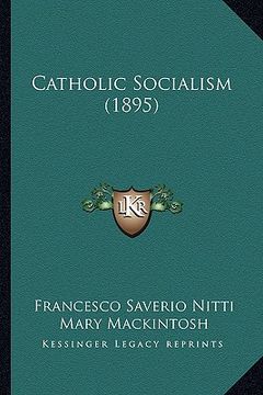 portada catholic socialism (1895) (en Inglés)