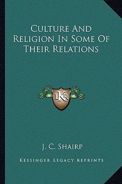 portada culture and religion in some of their relations