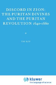 portada discord in zion: the puritan divines and the puritan revolution 1640 1660