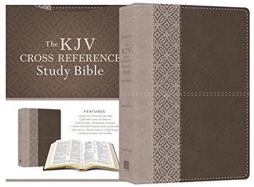 portada KJV Cross Reference Study Bible [Stone] (en Inglés)
