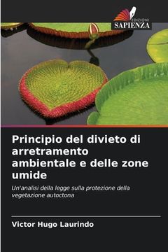 portada Principio del divieto di arretramento ambientale e delle zone umide (en Italiano)