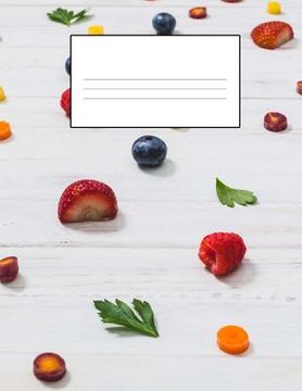 portada Fruits Story Paper Book - Eat The Rainbow: Story Paper Book (en Inglés)