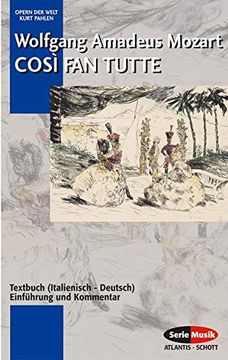 portada Cosi fan tutte: Textbuch (Italienisch - Deutsch) (en Alemán)