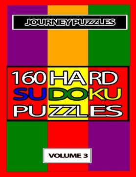 portada Journey Puzzles: 160 Hard Sudoku Puzzles (Volume 3) (en Inglés)
