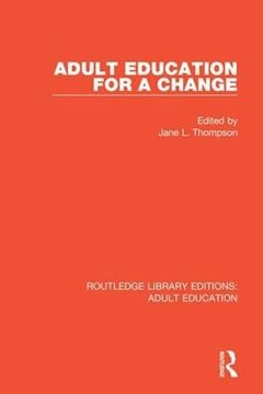 portada Adult Education for a Change (en Inglés)