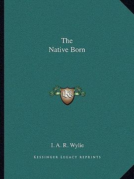 portada the native born (en Inglés)