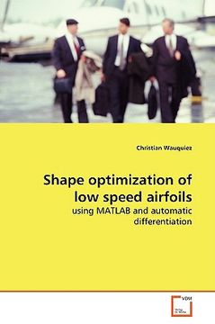 portada shape optimization of low speed airfoils (en Inglés)