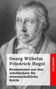 portada Rezensionen aus den Jahrbüchern für wissenschaftliche Kritik (in German)