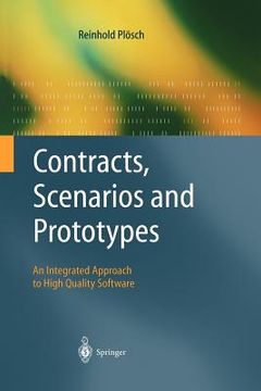 portada contracts, scenarios and prototypes: an integrated approach to high quality software (en Inglés)
