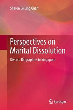 portada Perspectives on Marital Dissolution: Divorce Biographies in Singapore (en Inglés)
