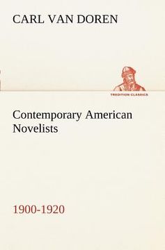 portada contemporary american novelists (1900-1920)