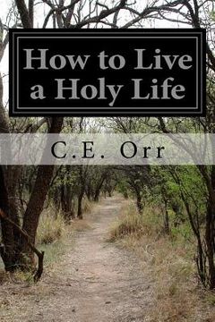 portada How to Live a Holy Life (en Inglés)