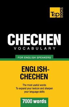 portada Chechen vocabulary for English speakers - 7000 words