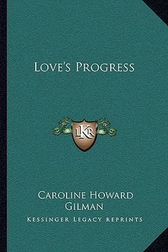 portada love's progress (en Inglés)