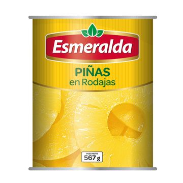 PIÑA EN RODAJAS (567g) marca Esmeralda