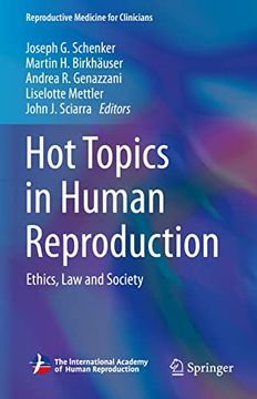 portada Hot Topics in Human Reproduction: Ethics, Law and Society (en Inglés)
