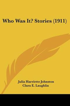 portada who was it? stories (1911)