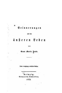 portada Erinnerungen aus Dem Äusseren Leben (German Edition)
