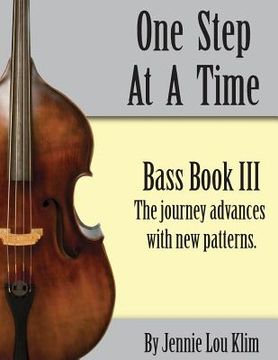 portada One Step At A Time: Bass Book III (en Inglés)