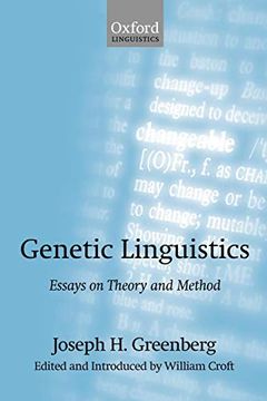 portada Genetic Linguistics: Essays on Theory and Method (en Inglés)