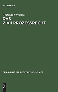 portada Das Zivilprozeßrecht (in German)