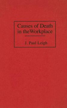 portada causes of death in the workplace (en Inglés)